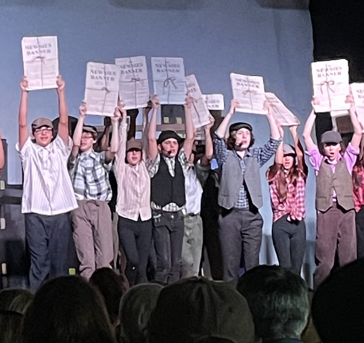 SM_Kim_8975's tweet photo. So proud of my son! He killed it in his production of Newsies! He has found his passion! #8975Proud #HDMom https://t.co/vZ3zb3QKNS
