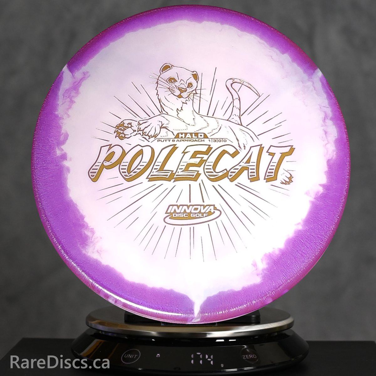 RareDiscGolf's tweet photo. Just launched a couple Halo Star Polecats!!!

🇨🇦 Ships to Canada only
‼️ Limit 1 per customer

https://t.co/fUzYV8gP6D

#DiscGolf #RareDiscs #Innova #Polecat #HaloStar https://t.co/w0v2dfyr6w