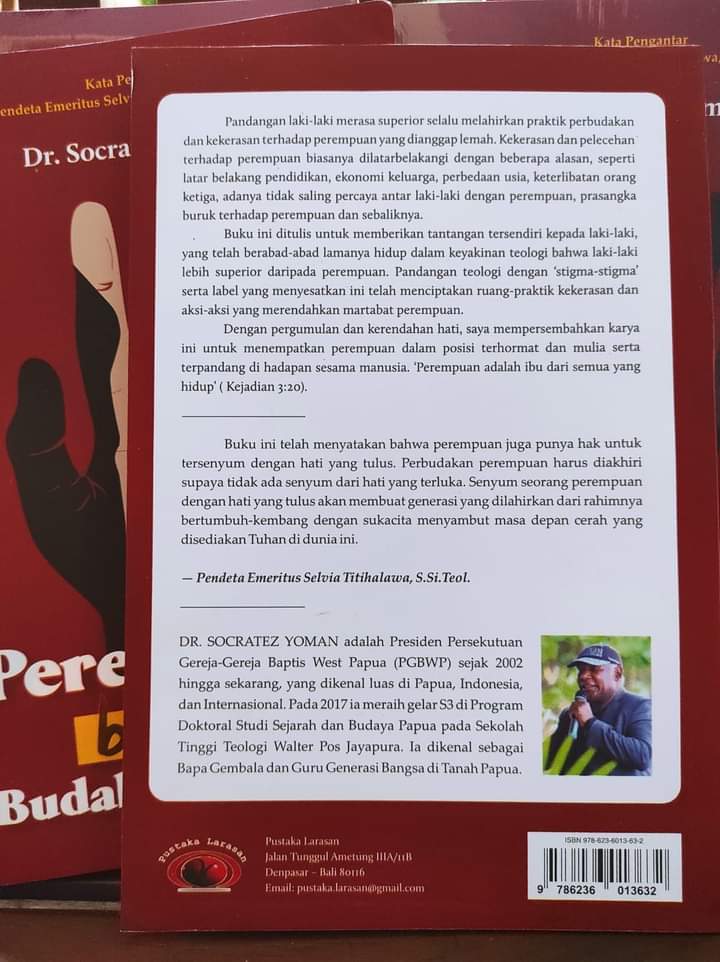 ondewerek's tweet photo. Buku Baru, 2022. Yang mau pesan hubungi: 081258915274 (Maiton-Toko Buku Cahaya Papua). Bisa juga inbox. https://t.co/E1SWviEZ7B