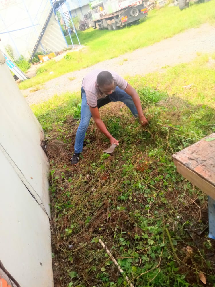 MusanzecollegSU's tweet photo. Kuruyu wa 6  umuryango w' abanyeshuri #guildcouncil, #representativeboard
Twakoze umuganda ahazengurutse ikigo no mukigo cyaba shinwa, aho batemye ibihuru byari bihari  wasojwe nu  uhagarariye abanyeshuri #guildpresident abashimira anabashishikariza gukorera igihugu batizigama. https://t.co/7ddFNnZ6NJ