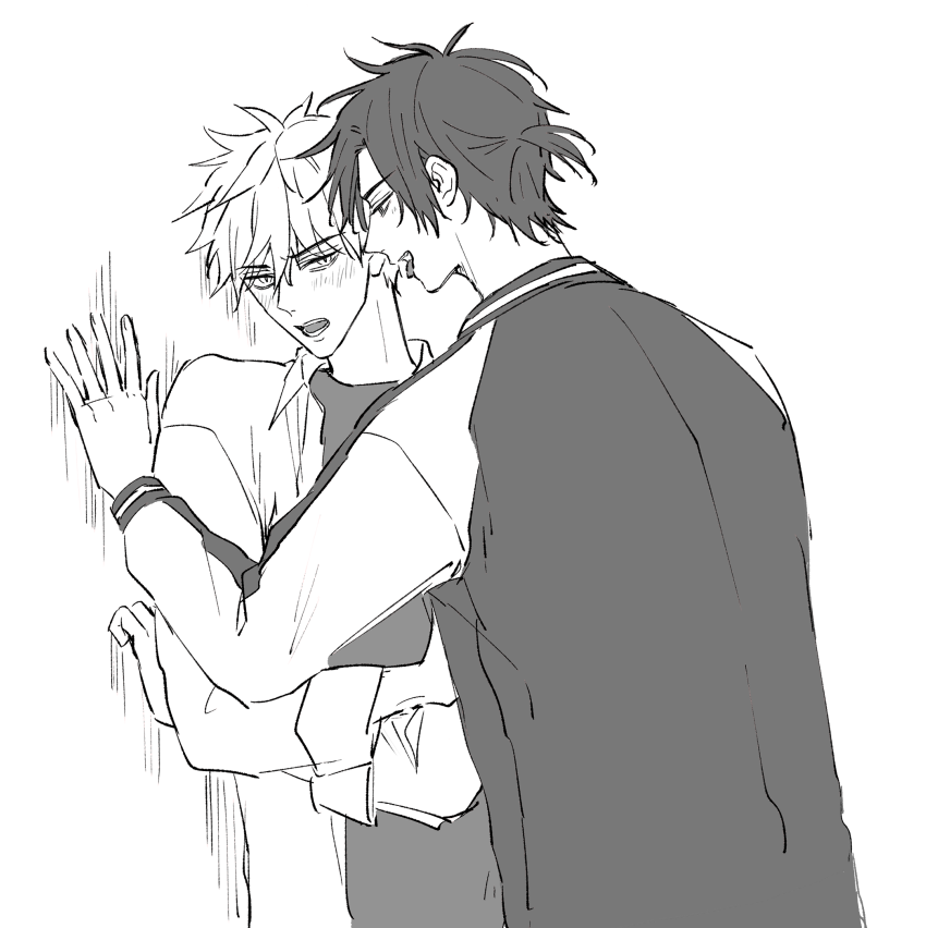 壁に追い詰めるの好き😃