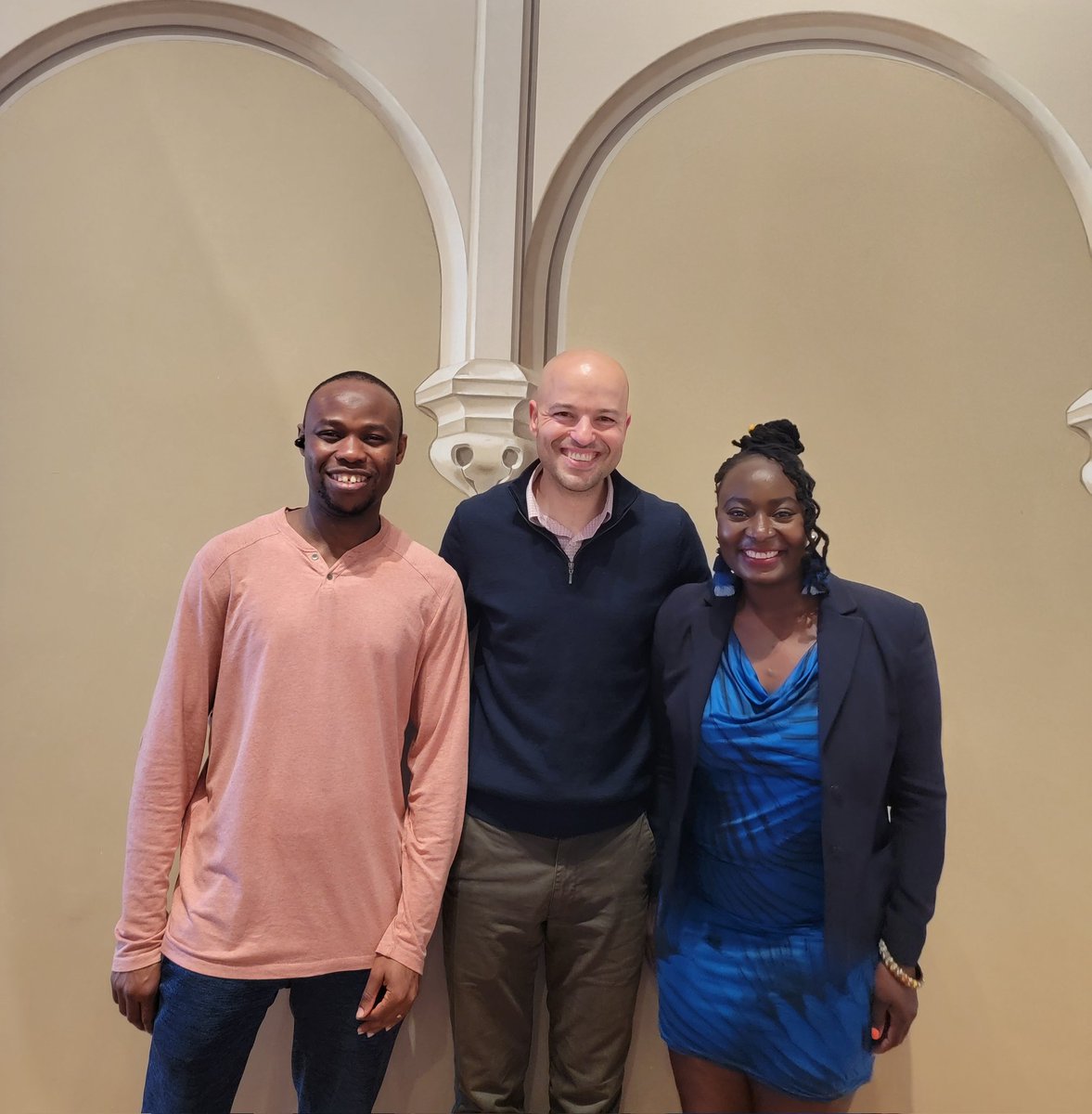 HisChiefServant's tweet photo. It's awesome connecting with you @bnashat, CEO of @atlascorps (in the middle) and Njeri Muturi (my former colleague at @PointsofLight) during the 2022 American Express Leadership Academy Global Alumni Summit held at #WashingtonDC ❣️💞❤️

#amexleads https://t.co/TY83NIRc1a