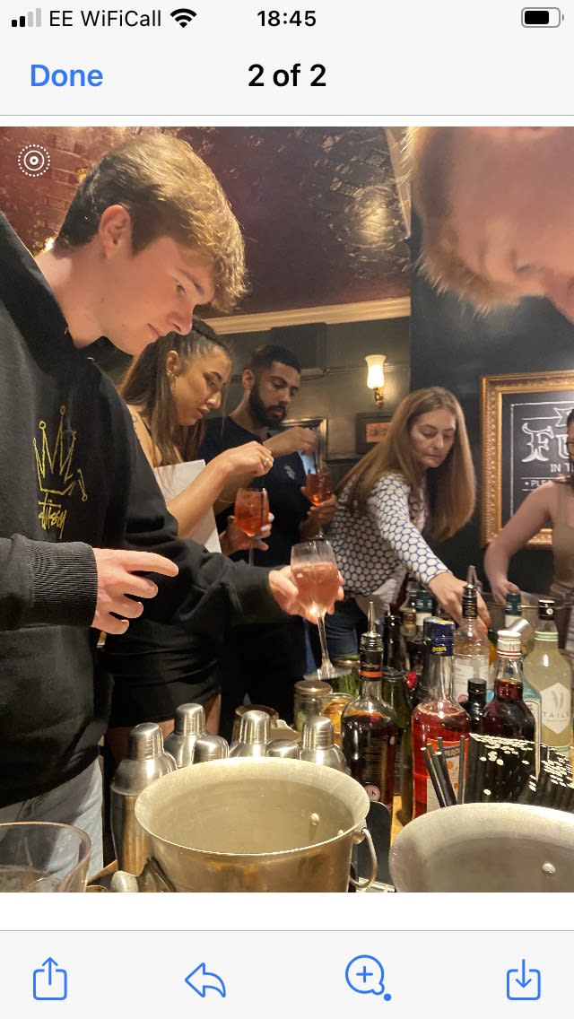ScarbroughTaps's tweet photo. So we sell cocktails now! Hell hath frozen over!
Tested and approved by the wife: quality assurance at its best! https://t.co/klBdvzZjn0