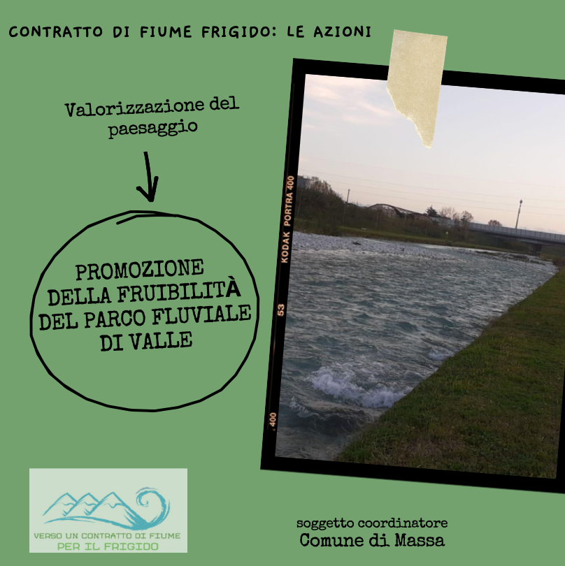 CInterattive's tweet photo. La promozione della fruibilità del parco fluviale di valle è una delle 32 Azioni principali inserite nel Contratto di Fiume Frigido ed è coordinata dal @comune_di_massa_

#frigido #contrattodifiume #parcofluviale #promozione #territorio #turismosostenibile https://t.co/QEymn2Sgyj