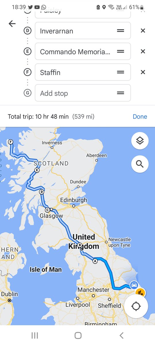 G13NN_'s tweet photo. #sxbiketour route planned isle of skye 4 nights https://t.co/T00ggMR0Gy