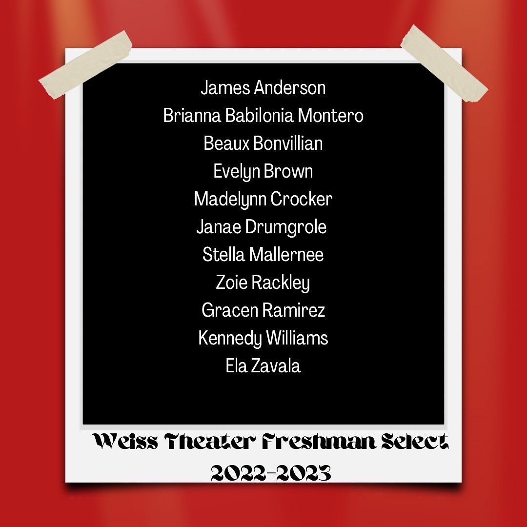 Weiss Theater tweet media