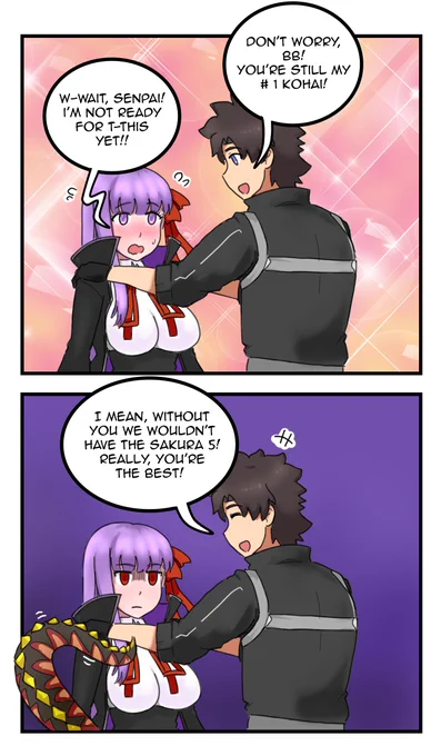 The best kohai? (READ RIGHT TO LEFT) #FGO 