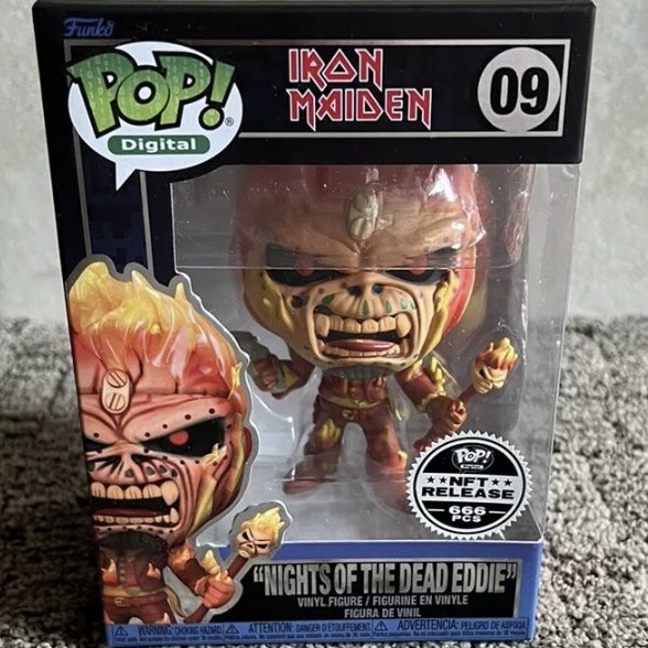 Funko POP アイアン・メイデン Iron Maiden デジタルNFT 【公式通販】