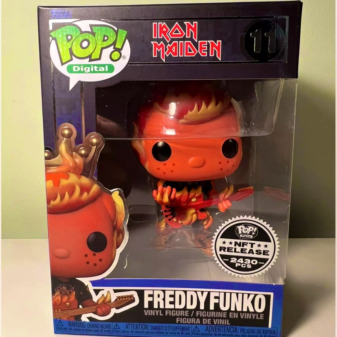 Funko POP アイアン・メイデン Iron Maiden デジタルNFT 【公式通販】