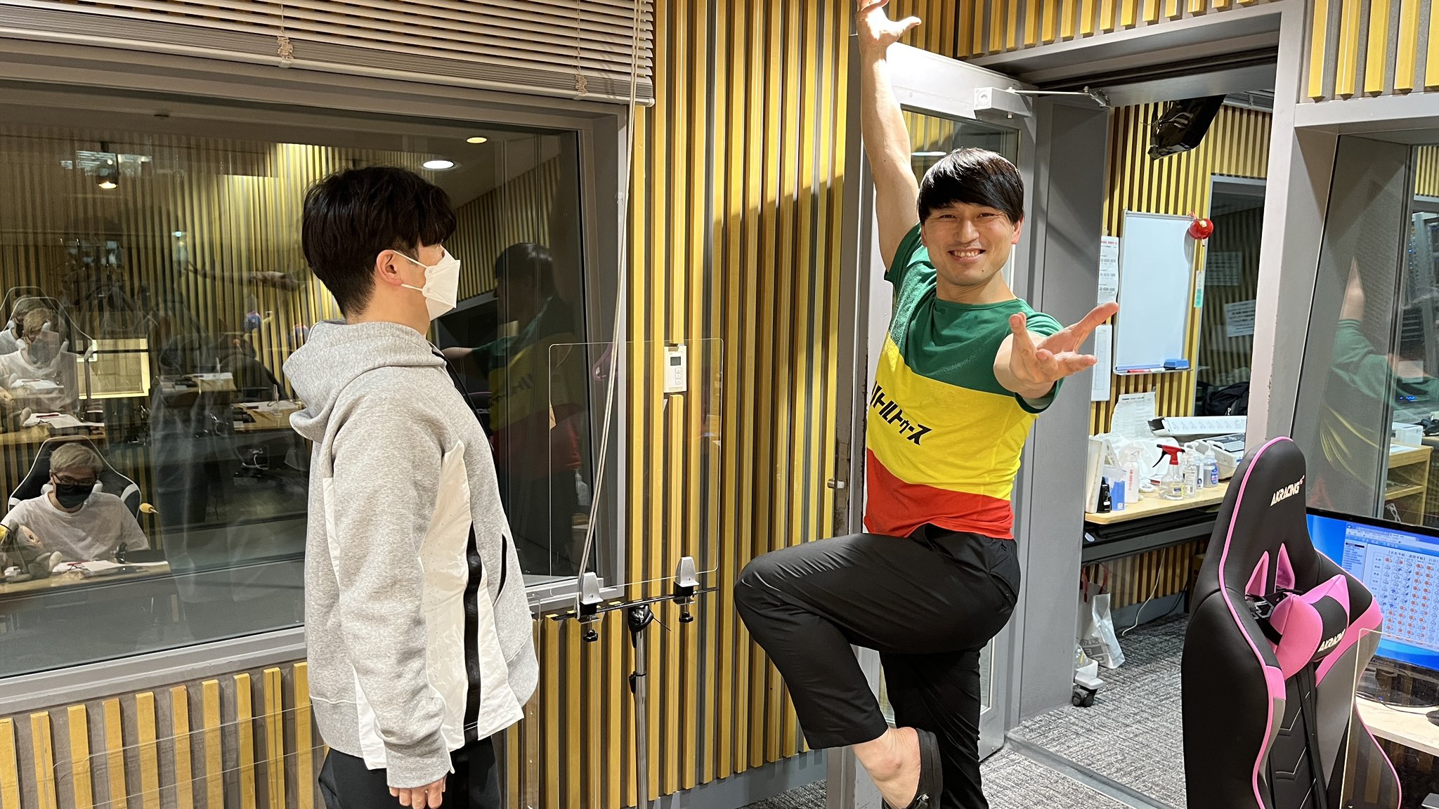 オードリー 春日・若林 直筆サイン入り写真 2008年M-1翌日配布