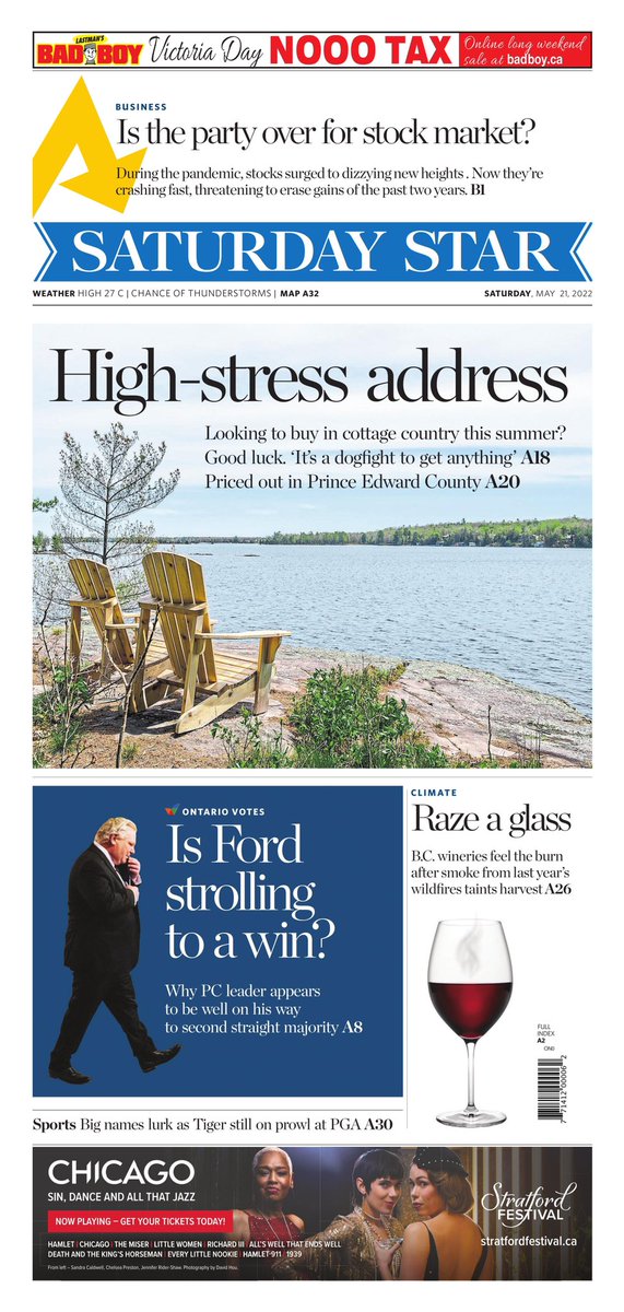 comma_chameleon's tweet photo. Four fronts for Saturday #frontpages #paperstoday https://t.co/1I66iEjRIo