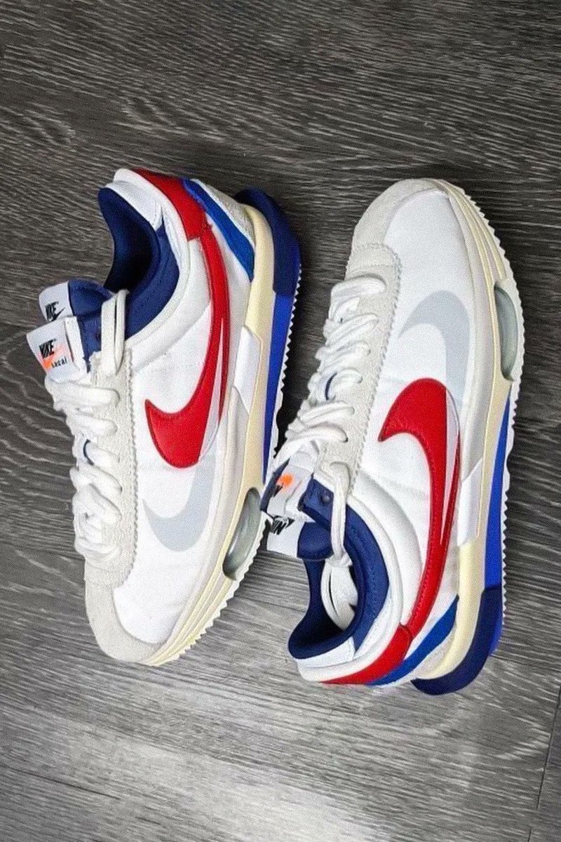JustFreshKicks's tweet photo. sacai x Nike Cortez 4.0 "Forrest Gump" Coming Soon https://t.co/oeSeEObq4f https://t.co/N9yfMZ6Pzm