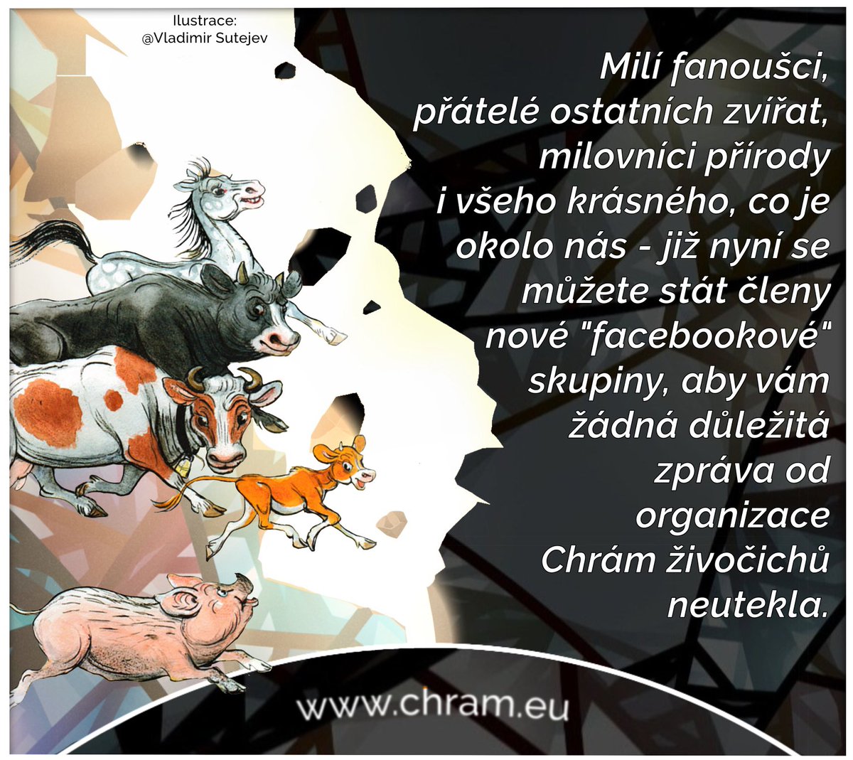 chramzivocichu's tweet photo. Přátelé, Facebook vymýšlí stále nové způsoby, jak zabránit tomu, aby se k Vám dostaly, v našem případě, aktuální informace ze světa zvířat, ekologie nebo přírody. Proto jsme založili zde na FB skupinu https://t.co/9jchtFPUhD, díky které byste o svou "dávku zvířat" neměli přijít. https://t.co/ZysDWNk0fy