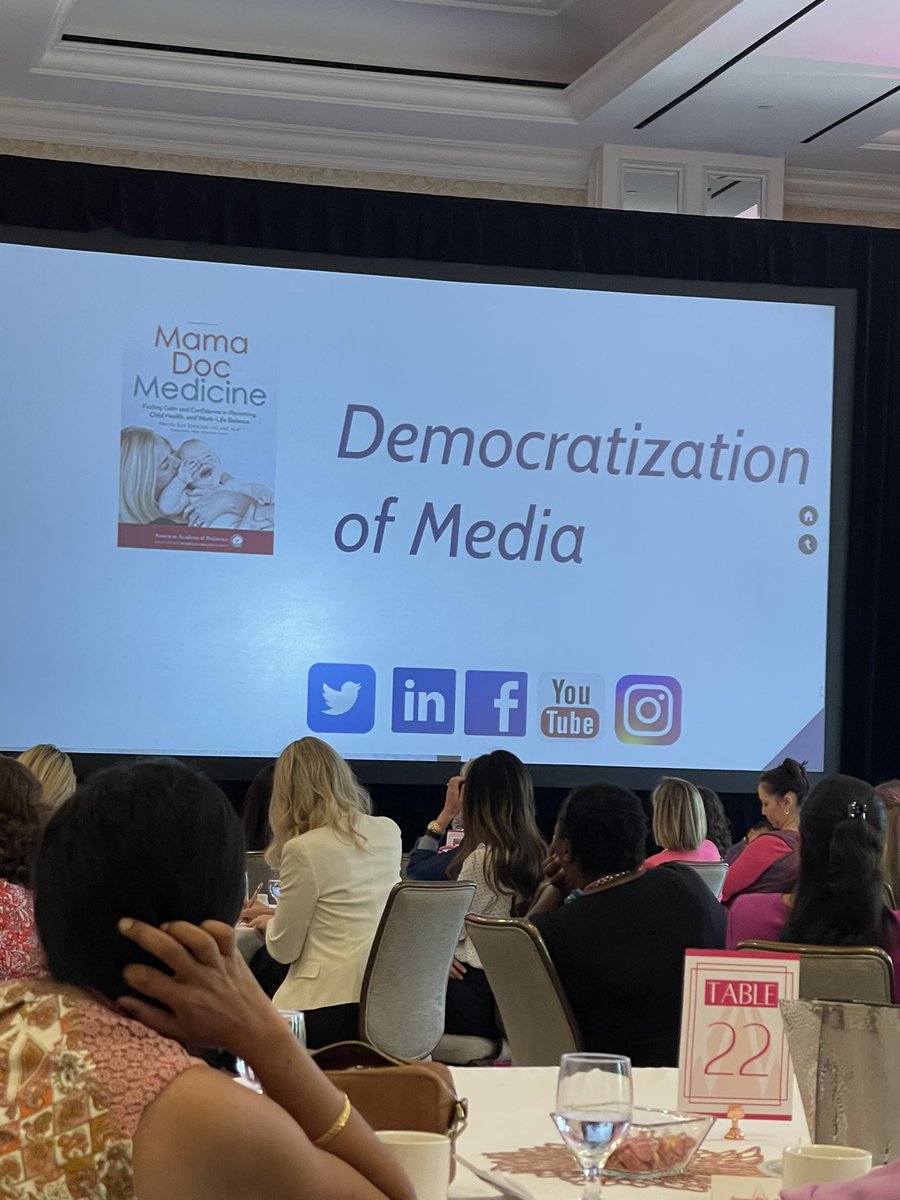 KateMangonaMD's tweet photo. Amazing keynote speech @wendysueswanson at #pinnacle2022 #mamadoc Silence is political. @SpoonfulOne Correct the facts. #WomenInMedicine https://t.co/XnEQbeS9vl