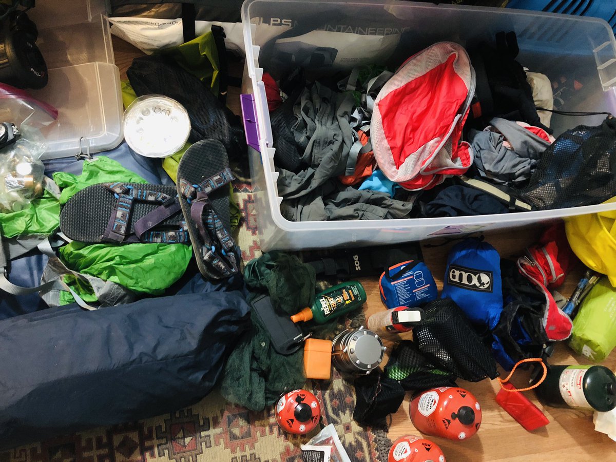 EarleChambers's tweet photo. After a 3 year hiatus due to pandemic and a harrowing experience in the #WhiteMountains last time, we are heading back on the #AppalachianTrail in a week! #ChambersAT https://t.co/XCVGDN4N2g