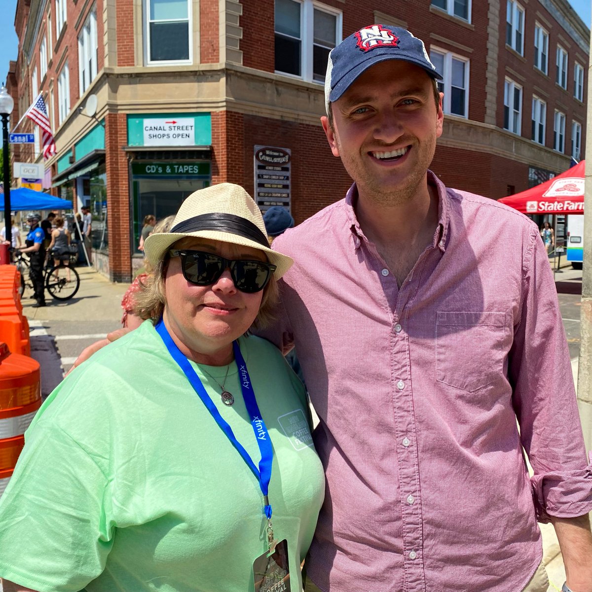 Stopped by the New England Coffee Festival. Great to see my friend Joanne from the Lakes Region Chamber - all of the volunteers did an incredible job! #NHPolitics #NH01