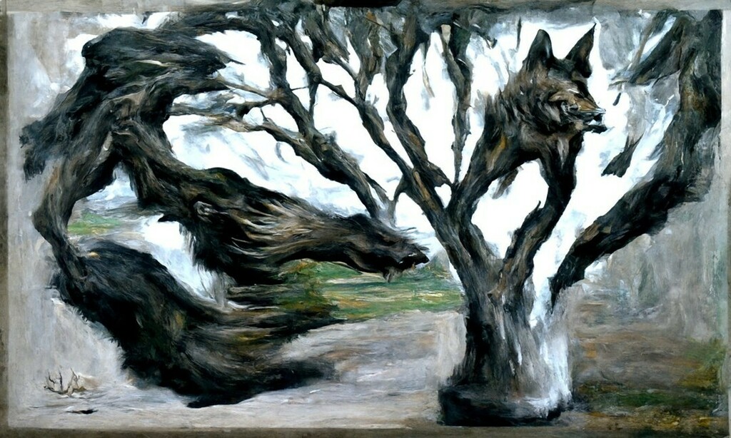 novanestgames's tweet photo. "Wolf Tree"

Made with #doku 

#ai #aiart #nftart #digitalpainting #artwork #artgallery #digitalillustration #digitaldrawing #tree #wolf #aigeneratedart #aigenerated #aigenerativeart #aigeneratedimages https://t.co/ViqKznUfAD https://t.co/524vJBgZHY