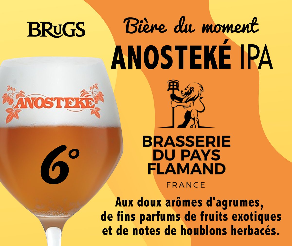 brugs38's tweet photo. Bière du moment
Anosteké IPA 6°
#brugsgrenoble https://t.co/LRFWEaiwaJ