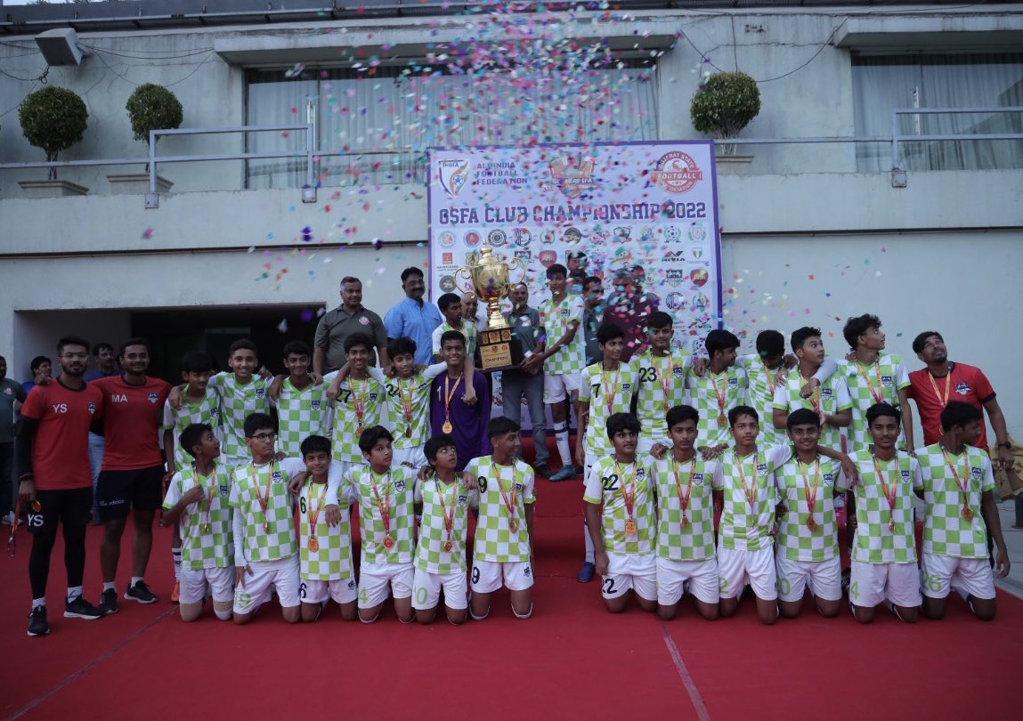Gujarat State Football Association tweet media