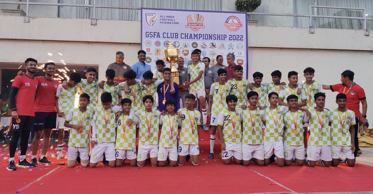 Gujarat State Football Association tweet media