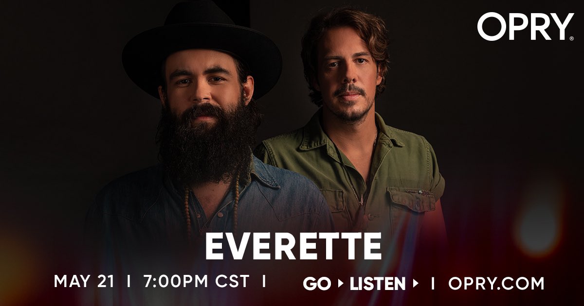 Collective_Mgmt's tweet photo. Tonight @WeAreEverette returns to the @Opry Stage! 🎙 https://t.co/tkU5pItzqk
