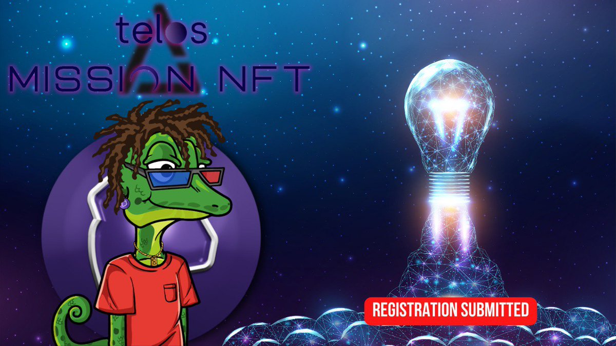 ApishPunks's tweet photo. Challenge "#MissionNFT"
Hey $APISH $TLOS fam , we would like to announce that #apishpunks team has submitted registration for Lazy Lizzy to Telos Mission NFT Hachathon !!!
When voting time comes, show Lizzy ❤
https://t.co/T7uVbKWEOP
#telos #telosevm #Hackathon #nftcommunity https://t.co/b39PfViHpN
