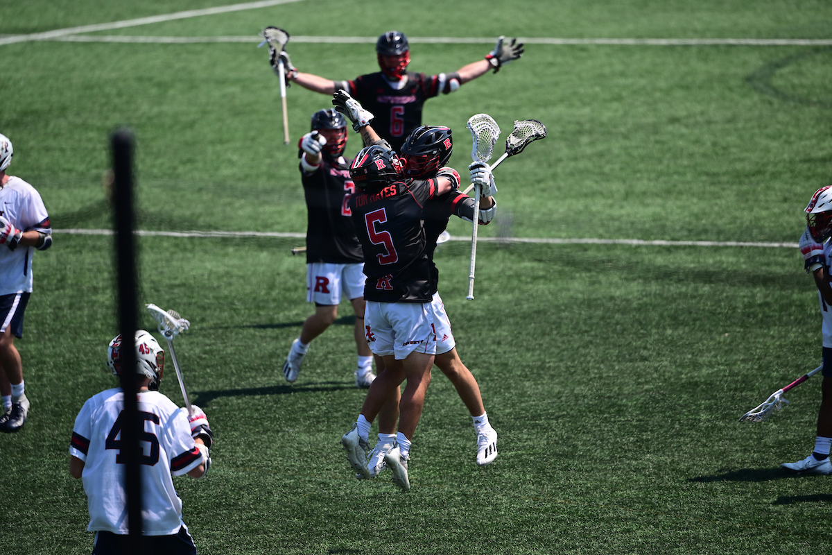 RUmlax's tweet photo. What a season for this #RUMLax team!!

We'll see you on Memorial Day in the Final Four! https://t.co/7JukZ6jBua