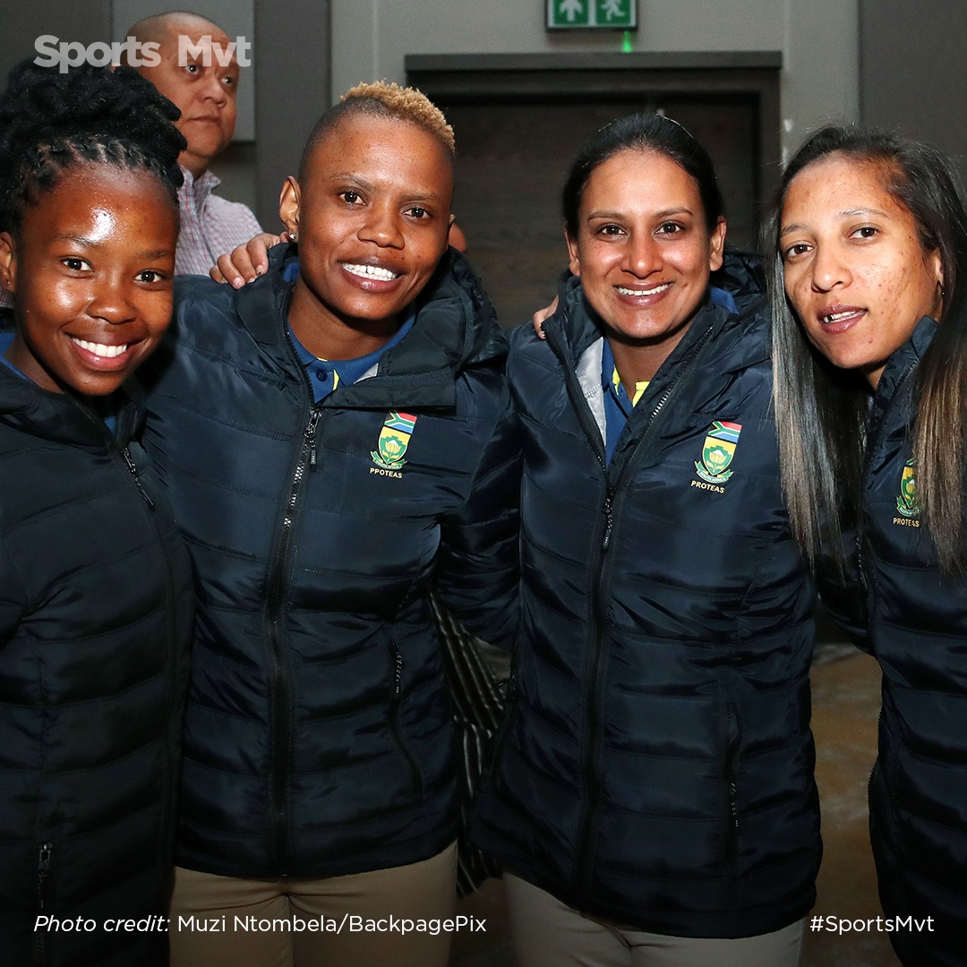 sports_mvt's tweet photo. #SportsMvt | #BePartOfTheForce

Tumi Sekhukhune, Masabata Klaas, Trisha Chetty &amp; Shabnim Ismail, have been awarded #ProteasWomen national contracts for the 2022/23 season.

✍🏿side note: All four cricketers are 2022 ICC Women's #CricketWorldCup representatives

#AlwaysRising 🇿🇦🏏 https://t.co/PQhkmhiCK7