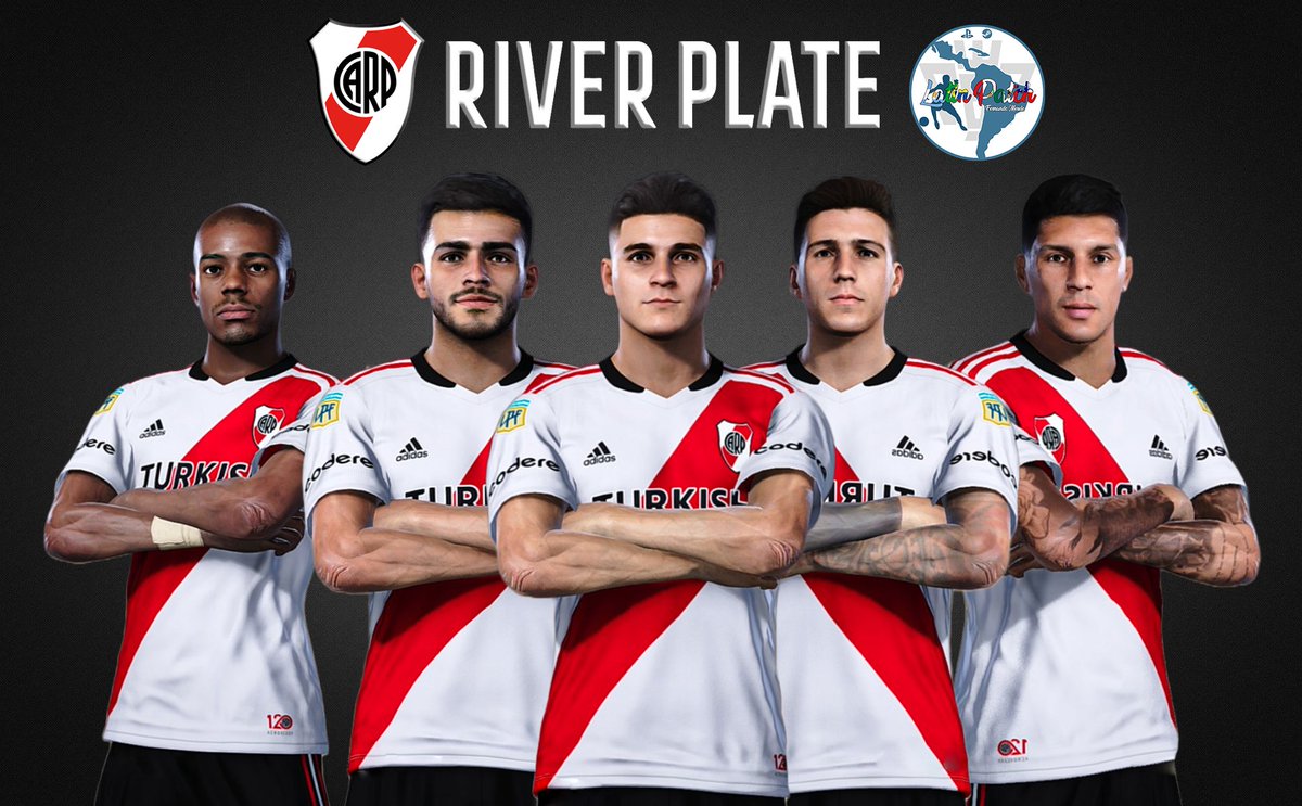 LatinPatch's tweet photo. ♥ River Plate - Latin Patch ♥

@RiverPlate @RiverPlateGames @EditemosPES #LatinPatch #Pes21 #pc #libertadores #superliga @julianalvarezzz #delacruz #enzoperez #lamaquina #gallardo #River #eFootball #parche #Argentina https://t.co/u4IJwxLp5s