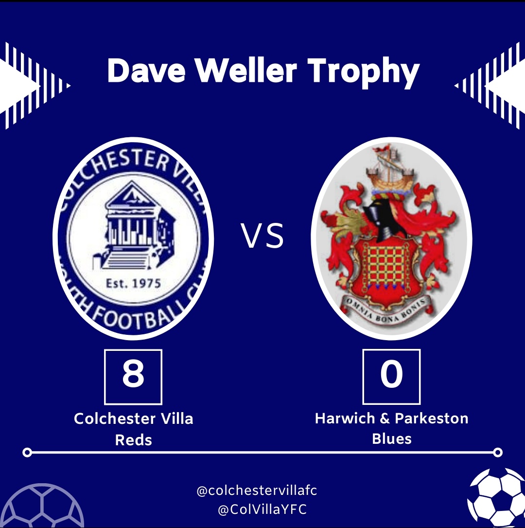 Congratulations to the U13 Reds, winning the Dave Weller trophy this afternoon. 

Credit to Harwich &amp; Parkeston for not giving up and competing to the final whistle.