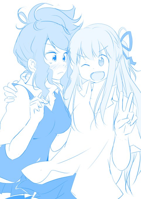 昨日からちょっとだけ女子高生雑談マンガ進めてみました。よ、読みやすく描けてるかな?^q^ タイトルも考えないと、、、^q^;;; 