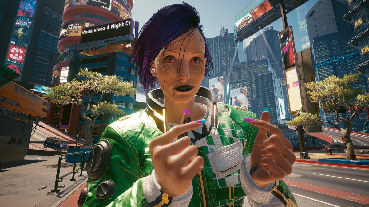 LockDaim's tweet photo. V - #Cyberpunk2077 #VGPUnite #ThePhotoMode #ArtisticofSociety #GamerGram #virtualphotography #TheCapturedCollective https://t.co/CSSJghVpRL
