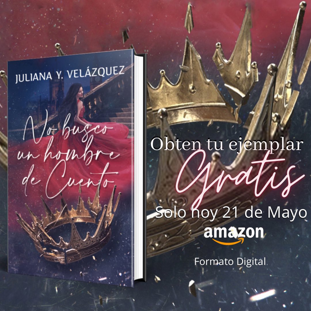 Julianarvm's tweet photo. ¡HOY GRATIS!

Corre por tu ejemplar digital y disfruta de esta comedia romántica. Conoce la historia de William y Annie y enamórate de los príncipes 👑 

#nobuscounhombredecuento👑#digital #nuevahistoria #papel #Annie #William #amazonkindle #ebooklover #romance #libros #book https://t.co/Cvl5AASlou