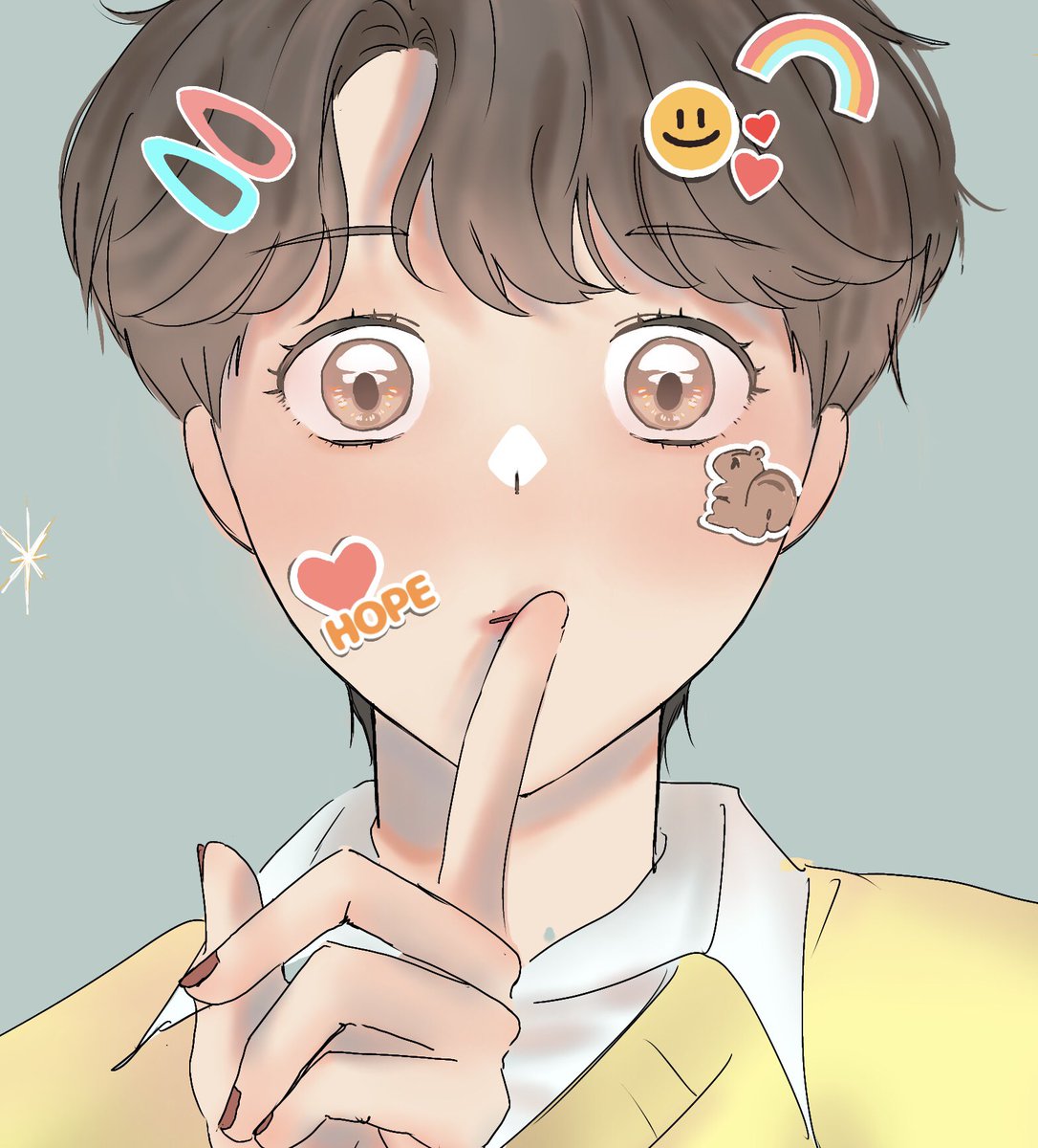 quantum97321692's tweet photo. #JHOPE #btsfanart https://t.co/7mNZd16bXC