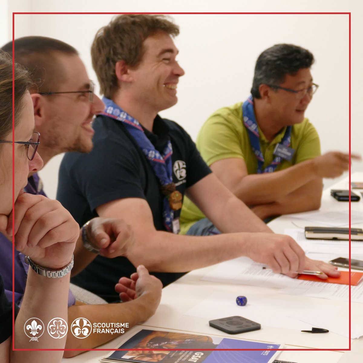 ⚜️AG Scoutisme Français⚜️
Le premier jour de l'AG <a href="/ScoutismeFR/">Scoutisme Français</a> a été marqué par un temps de travail en atelier. Plusieurs thématiques ont été abordées comme la Laïcité, la découverte du SF, les relations avec l'AMGE et l'OMMS et le développement du scoutisme au niveau local.