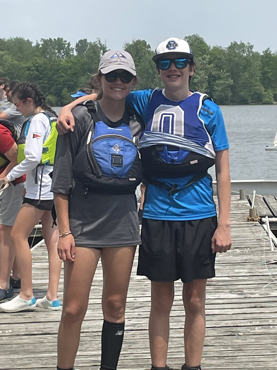 Winner winner chicken dinner!  2 1st places this set.  Last HS for <a href="/EFriedauer/">Emma Friedauer</a>  - on to <a href="/ODUSailing/">ODU Sailing</a>  <a href="/ODUSports/">ODU Athletics</a>  <a href="/ODUSports/">ODU Athletics</a> 
Thanks to <a href="/Mr_Starner/">Mike Starner</a> @MrKim_OLHS @MrKim_OLHS <a href="/SailorDave17/">David Alvarado</a> <a href="/DUSTCoach/">Jamie Jones</a> <a href="/MsHalls_OLHS/">Ms. Halls</a> <a href="/LHSAthleticDept/">OLHS Athletics</a> for the 💙 &amp; support!
