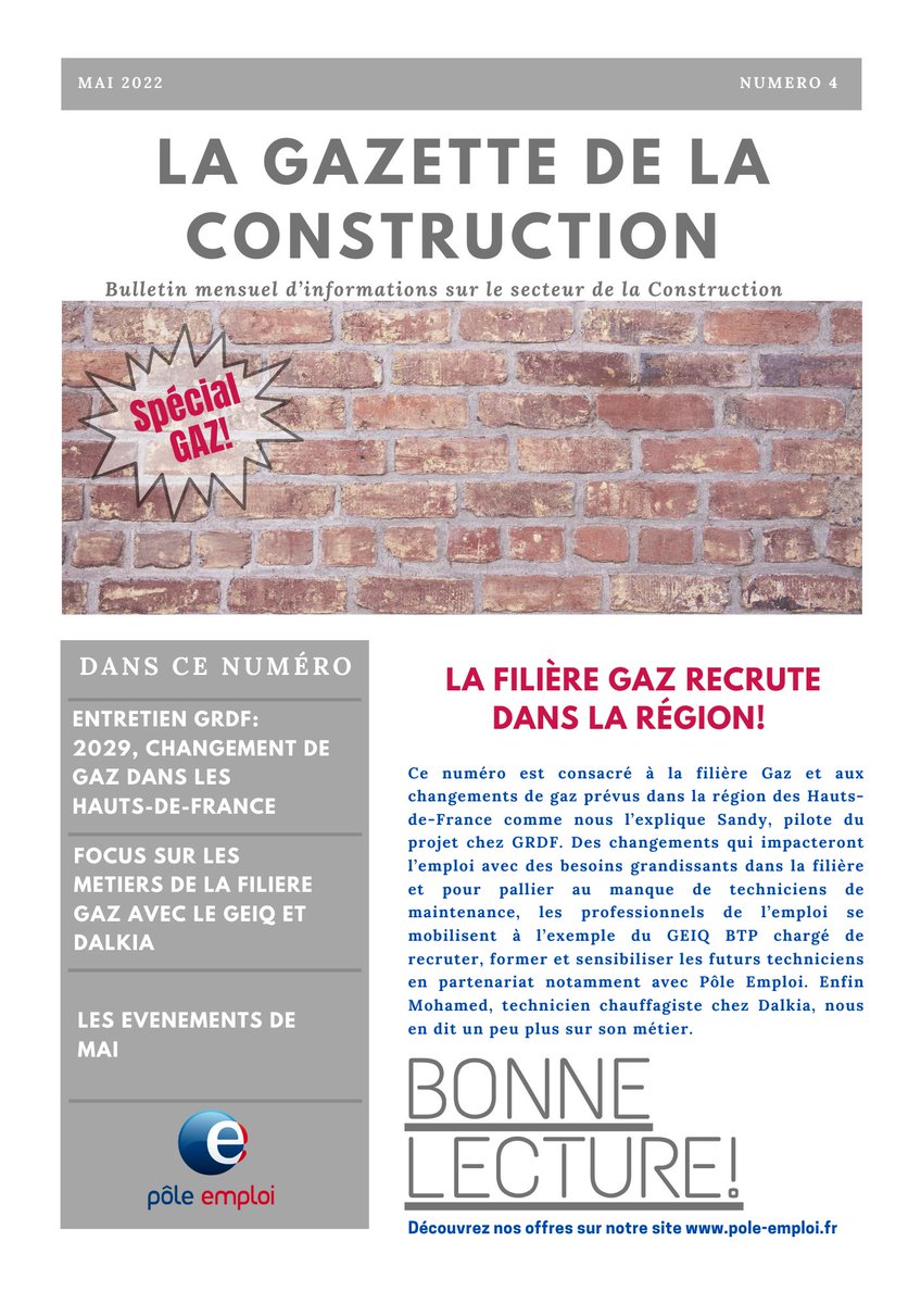 ALi2PE (ALi2FT) (@ali2pe) on Twitter photo Information: Projet « Changement de Gaz » pour les Hauts-de-France d’ici à 2029. @poleemploi_HDF partenaire du <a href="/GeiqBtpHdf/">GEIQ BTP HDF</a> pour la mission! 🤝 👉Très bon article de <a href="/GRDF/">GRDF</a> dans la gazette👍.
👉 Me contacter en PV pour un exemplaire.#BTP
<a href="/Treutenaeres/">s. Treutenaere</a> <a href="/NadegeFouquart/">Nadège FOUQUART</a> <a href="/sferetwitt/">Stephanie Feron</a> Information: Projet « Changement de Gaz » pour les Hauts-de-France d’ici à 2029. @poleemploi_HDF partenaire du <a href="/GeiqBtpHdf/">GEIQ BTP HDF</a> pour la mission! 🤝 👉Très bon article de <a href="/GRDF/">GRDF</a> dans la gazette👍.
👉 Me contacter en PV pour un exemplaire.#BTP
<a href="/Treutenaeres/">s. Treutenaere</a> <a href="/NadegeFouquart/">Nadège FOUQUART</a> <a href="/sferetwitt/">Stephanie Feron</a>