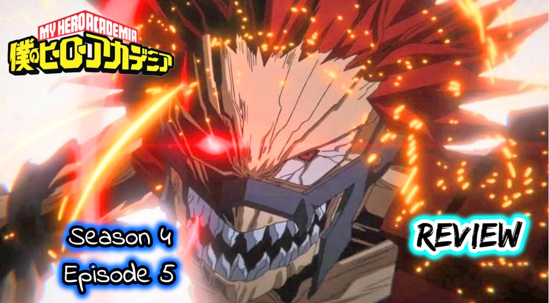 yeet_captain's tweet photo. #MHAS4 #MyHeroAcademia Season 4 Episode 5 Review https://t.co/qz3u8QWnbd https://t.co/oHbx46NBGU