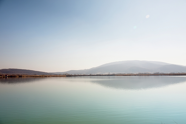 New artwork for sale! - "Big lake near the mountain in the morning" - fineartamerica.com/featured/big-l… @fineartamerica