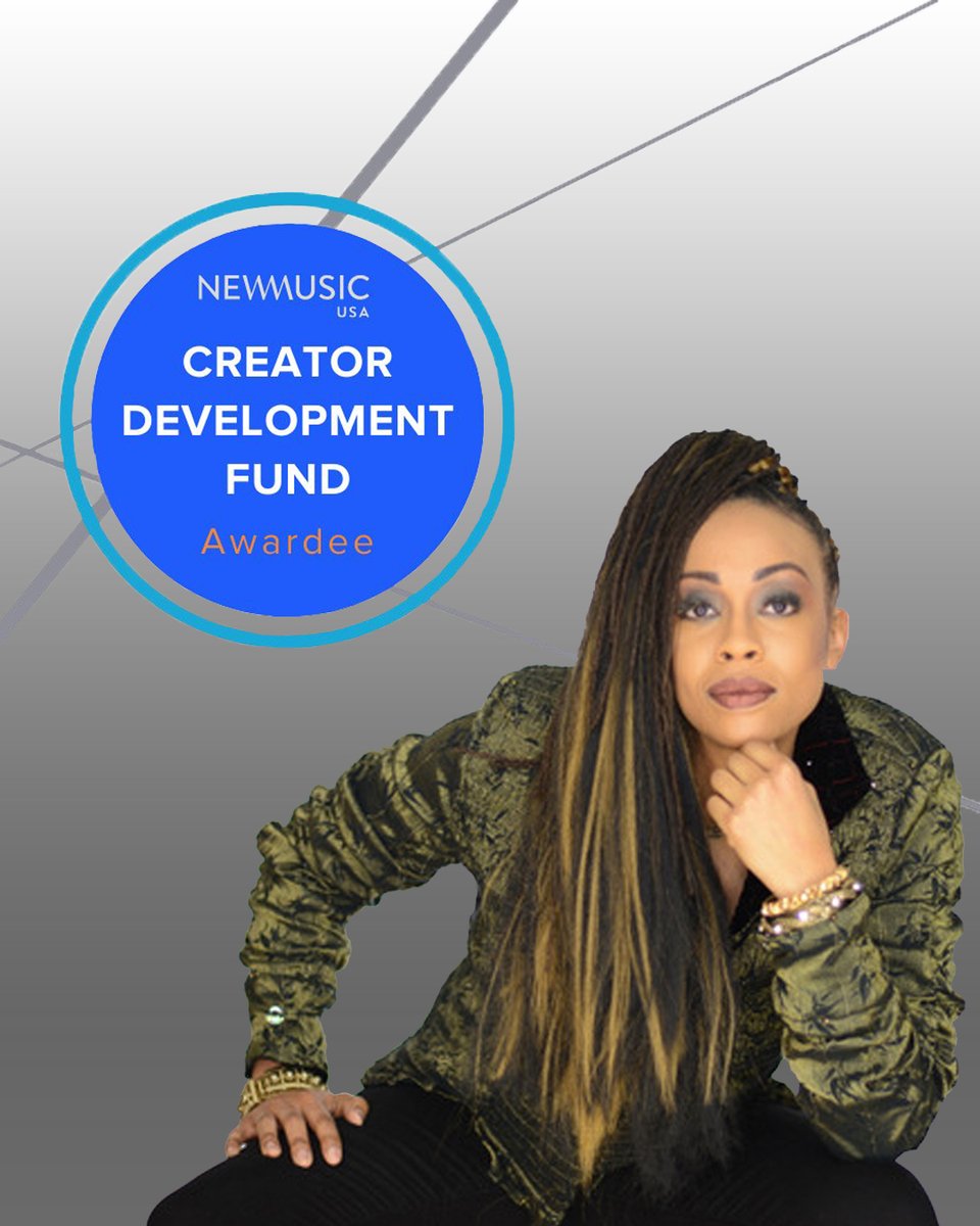 Proud to announce that I am a <a href="/NewMusicUSA/">New Music USA</a> Creator Development Fund awardee!  I’ll use this support to collaborate with Latriece Love-Goodlett to complete new music. 
Congrats to all of the #CDF22 awardees, see the full list here: newmusicusa.org/.../2022-creat…... 
#WeAreNewMusic #CDF22