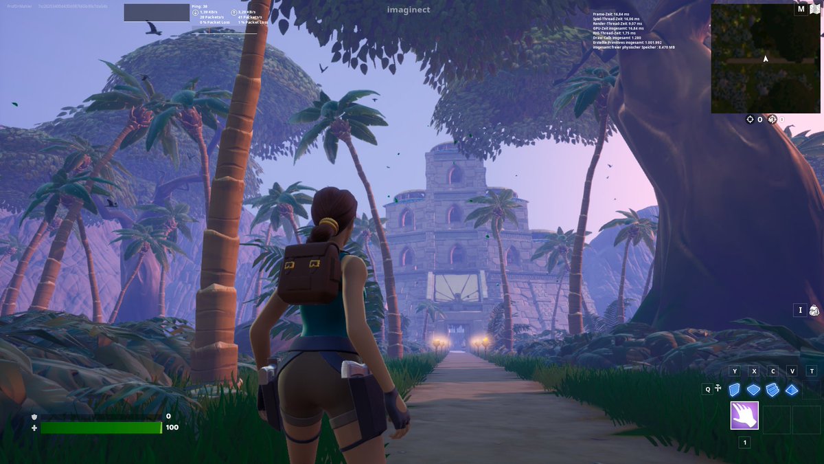 MahlerDr's tweet photo. If u want to Play a rly well made and "sadly" short map   from @ImagineFNTeam , try  Temple of Uqaneron: Adventure Parkour 
Perfectly done, it gave me back some great childhood memorys from Tomb Raider https://t.co/aL82OfXjZc