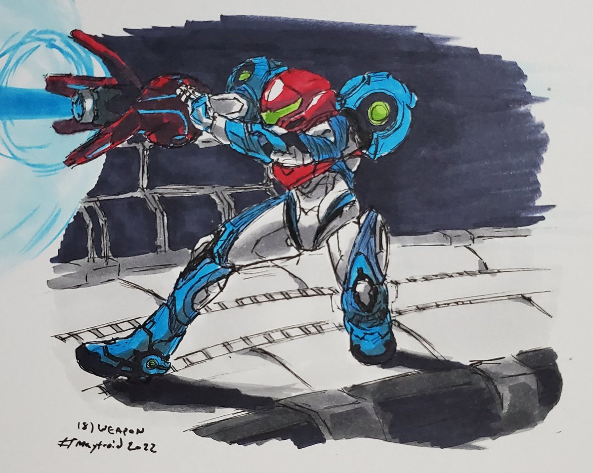18) Weapon
#Maytroid2022