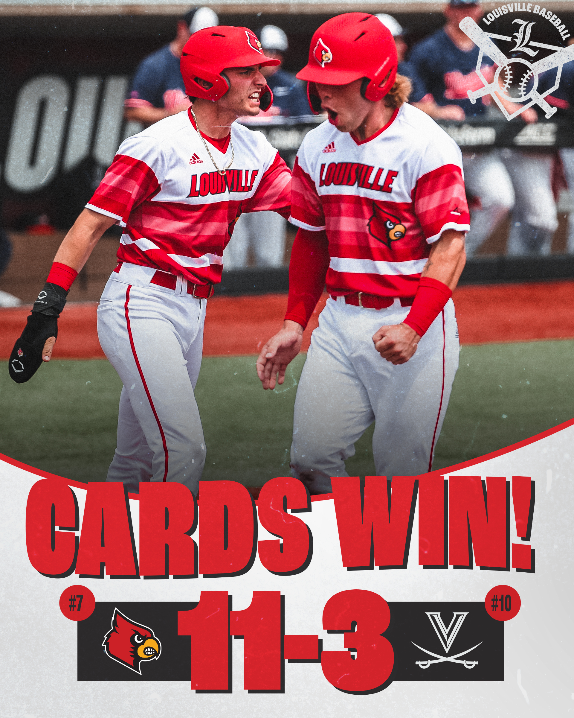 Louisville Baseball on X: Finished in style. #GoCards   / X