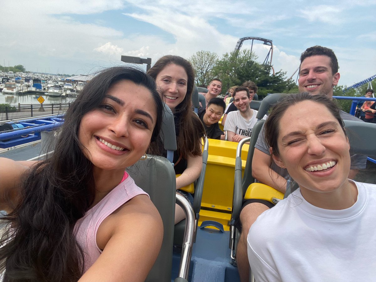 Our interns are also enjoying Millennium Force ❤️