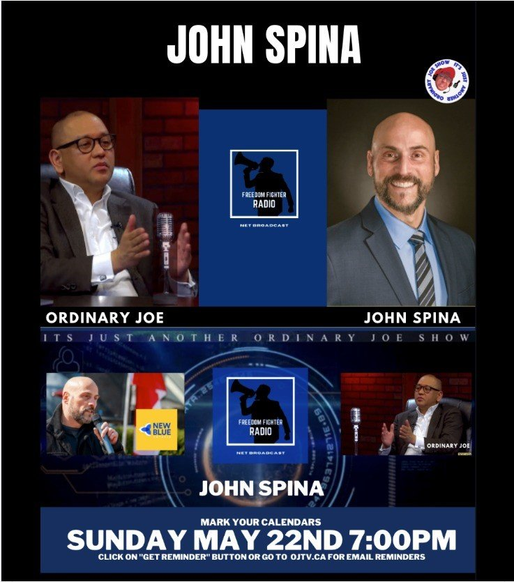 NewBlueMilton's tweet photo. Hello Milton neighbours! I hope you're enjoying the Victoria Day long weekend. Quick reminder that I'll be a guest on the Freedom Fighter Radio Canada with Ordinary Jo tomorrow at 7 pm. Hope you find time during your Victoria Day long weekend to join us. https://t.co/GEOggH4bt7 https://t.co/yfoqhFHOk1