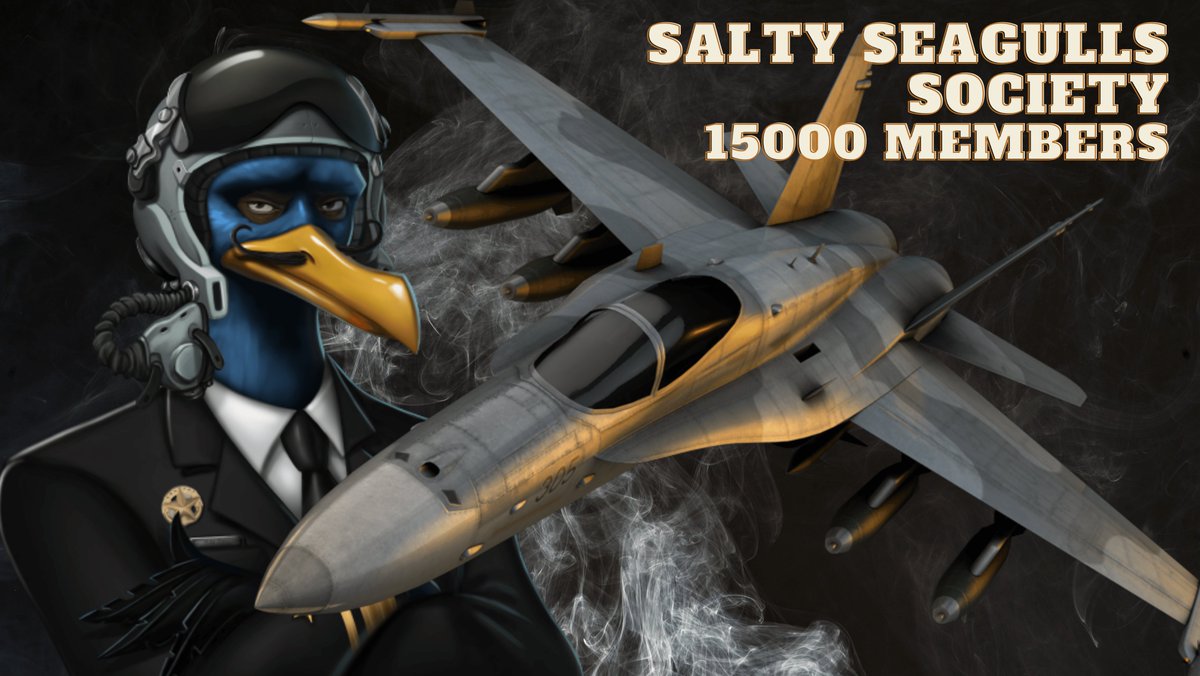 🚨15,000 Discord Members!🚨

❤️We are beyond thrilled about continuing growth of our community!❤️

🔥WL Mint date: 5/28, Public 5/29!🔥

🏆20 WL giveaway to celebrate!
✅Must be in Discord
✅Comment 3 friends/RT/Like
⏰24Hr

THANK YOU
#LFGULL #Gullish #SaltySeagulls #CNFTGiveaway
