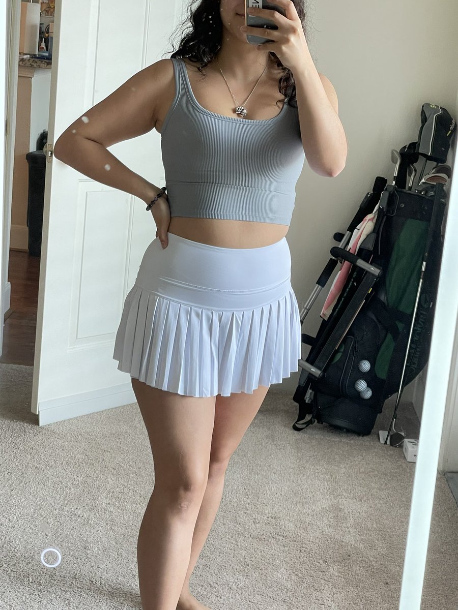 __ifer's tweet photo. Dropping my cute tennis skirt fits and leaving. Thank you for your attention ❤️ https://t.co/vTClPdHz29