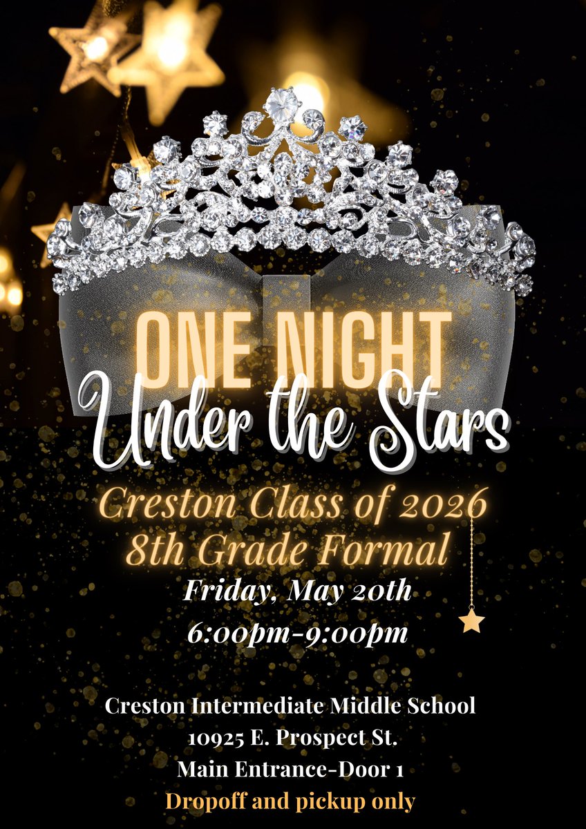 Mscroweschools's tweet photo. Sneak Peak! I put my whole heart into this so my scholars can have at least ONE major memorable event before high school. COVID stripped them of so much! ✊🏾 Thank you to CIMS staff, parents, and community. @speltoCIA @JordanFoundati1  @CrestonIMS @MoorheadCRC Ms. Khatib, “Ms. T” https://t.co/dJ9SbbDCrr