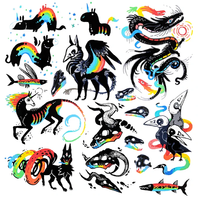 ✨🌈 Get 20% off all my goodies with code PGDGGJL4 at https://t.co/zZjxL6D4gE this weekend! +Free shipping 