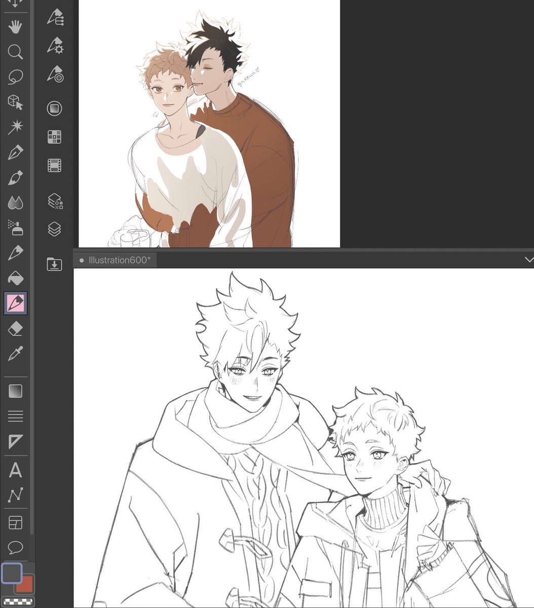 *screams into the void* any kuroyaku shippers out there ๐ญ๐ญ๐ญ